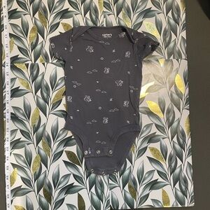 Carter's Charcoal Baby Bodysuit